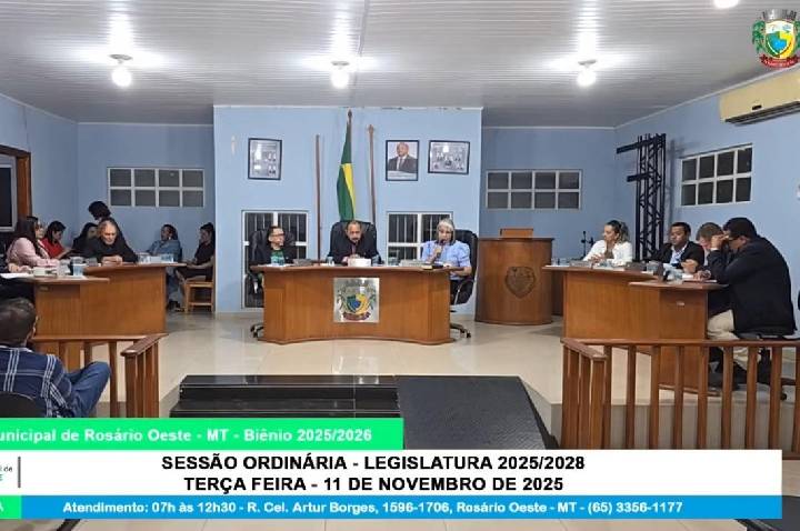 Câmara de Rosário Oeste arquiva denúncia contra presidente e gera polêmica