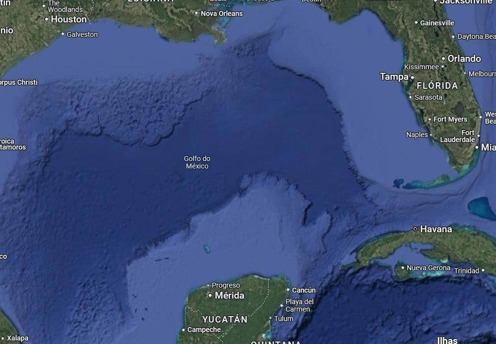 Google altera nome do Golfo do México para Golfo da América para usuários do Maps nos EUA