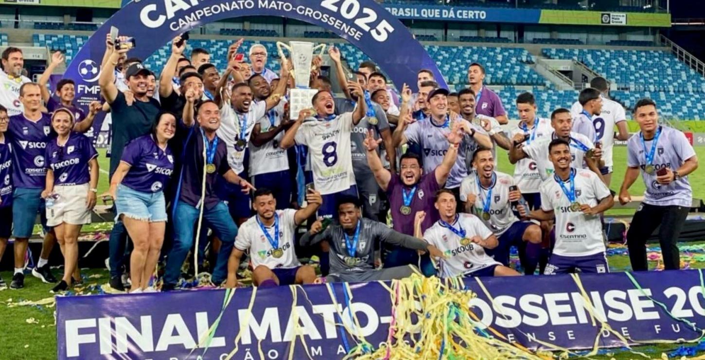 Primavera faz história ao bater Cuiabá e conquistar o Campeonato Mato-grossense de 2025