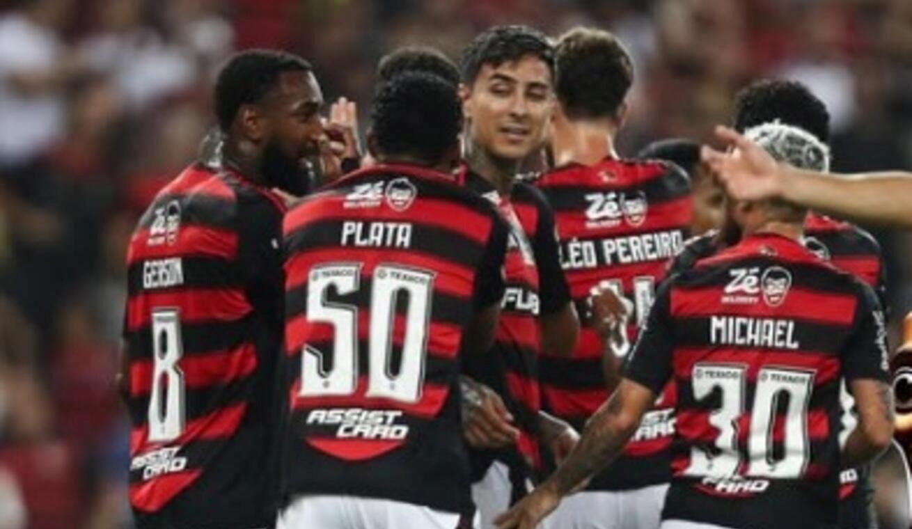Bruno Henrique começa no banco e vê Flamengo golear o Juventude por 6 a 0