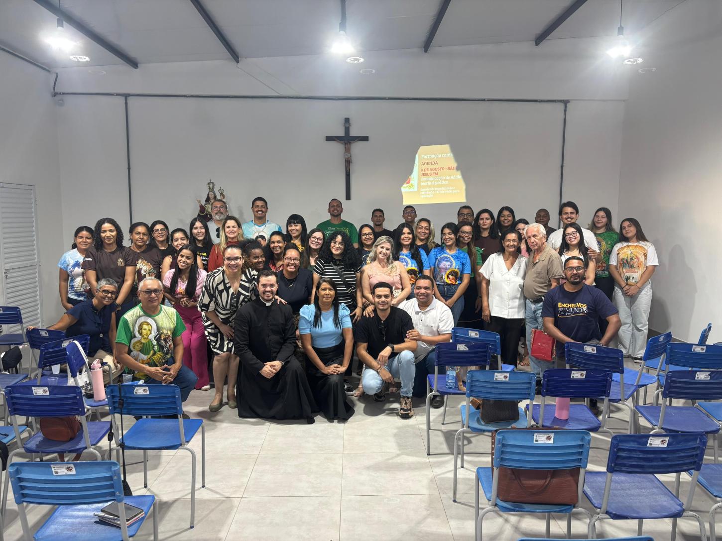 Servos da PASCOM de Rosário Oeste participam de Formação Arquidiocesana de Comunicação em Cuiabá