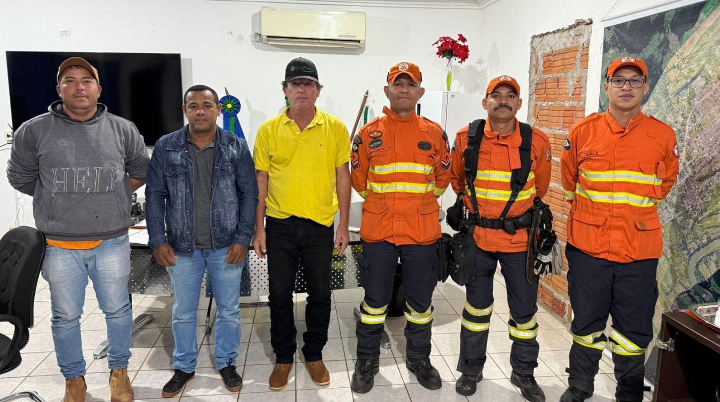 Prefeitura de Rosário Oeste, Bombeiros e 7º BPM iniciam curso de Brigadistas no município.