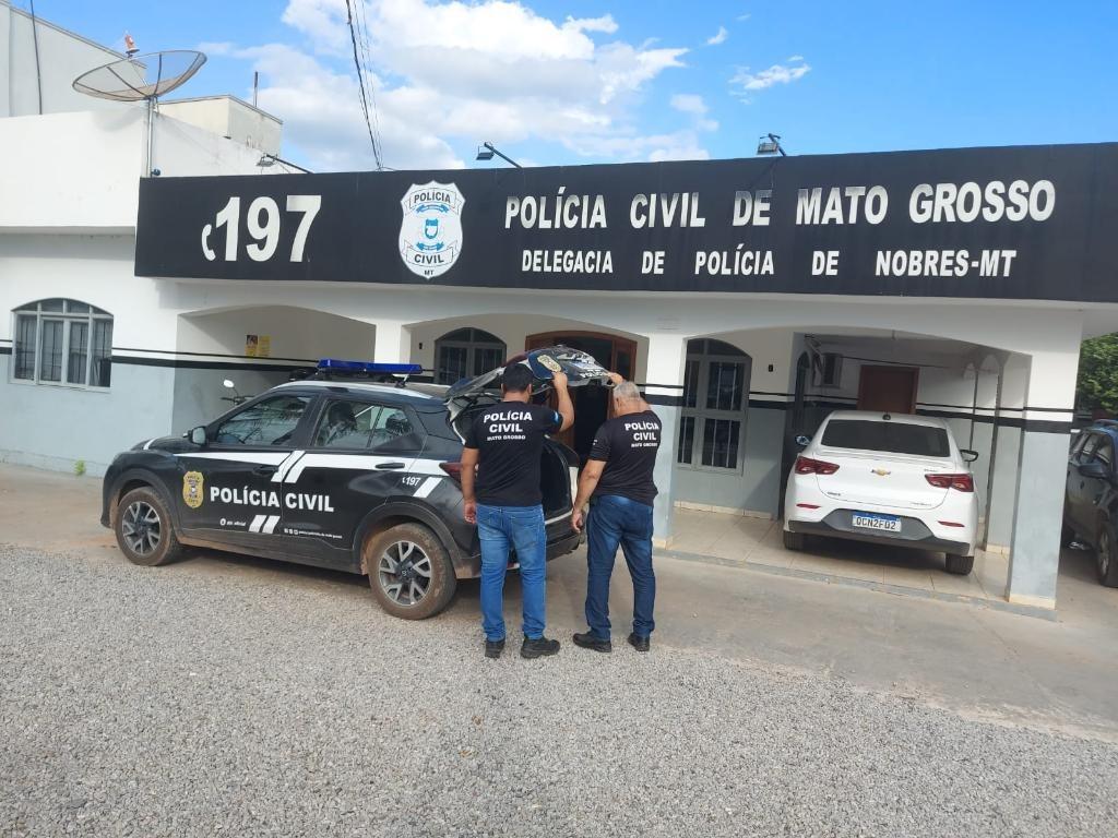 Suspeito de ameaçar ex-companheira em Nobres foi preso pela Polícia Civil