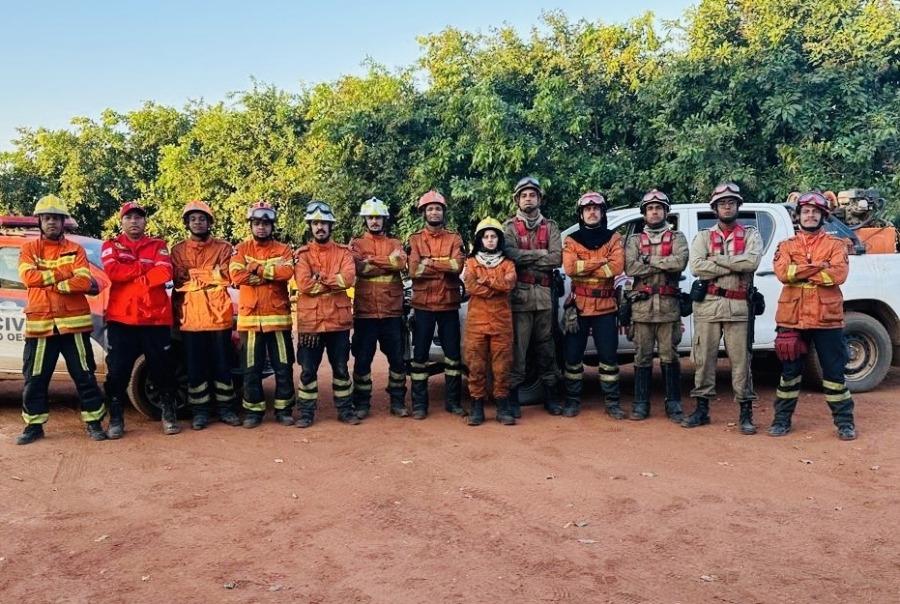 Após sete dias de luta, incêndio de grandes proporções é controlado em Rosário Oeste