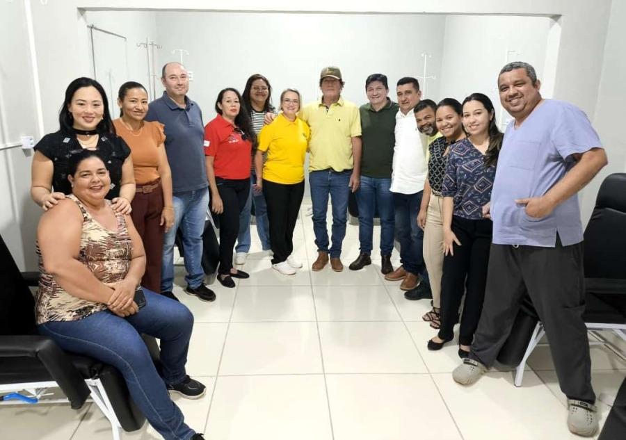 Hospital de Rosário Oeste recebe melhorias: prefeito visita novas instalações do Pronto Atendimento