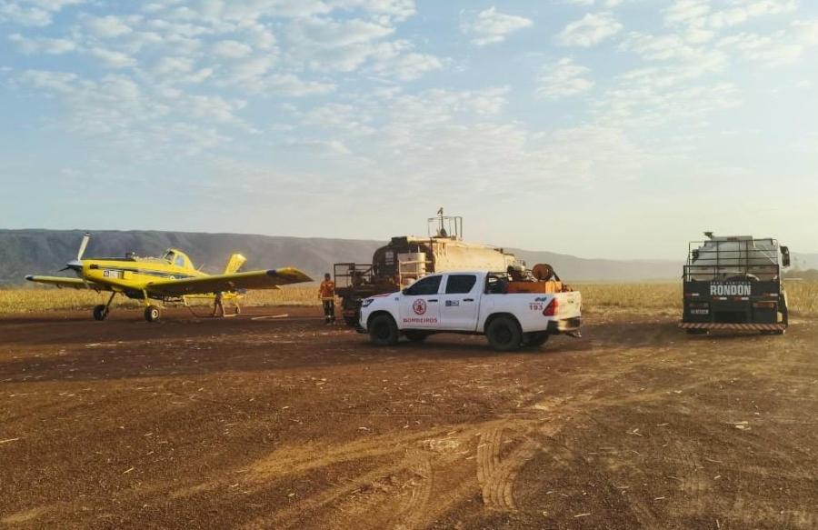Rosário Oeste intensifica ações contra incêndios no P.A. Forquilha do Rio Manso