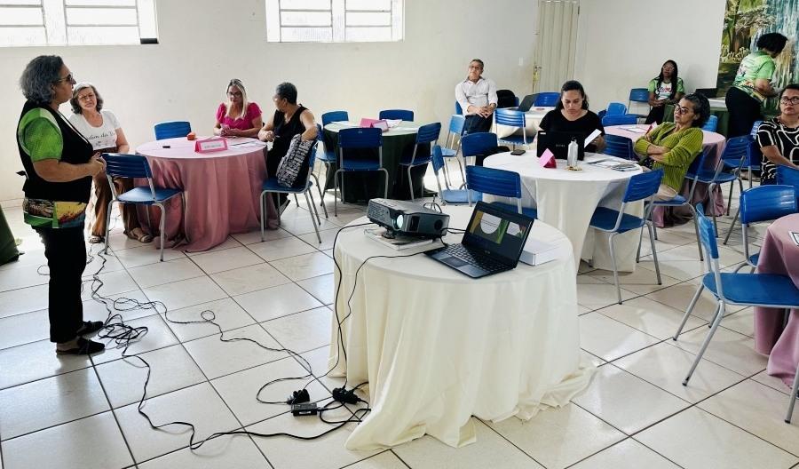 Rosário Oeste realiza a 1ª Sala de Gestores 2025 com foco na formação de líderes escolares