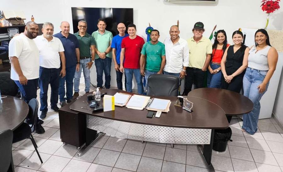 Rosário Oeste recebe Juca do Guaraná, que promete fortalecer parcerias com a cidade