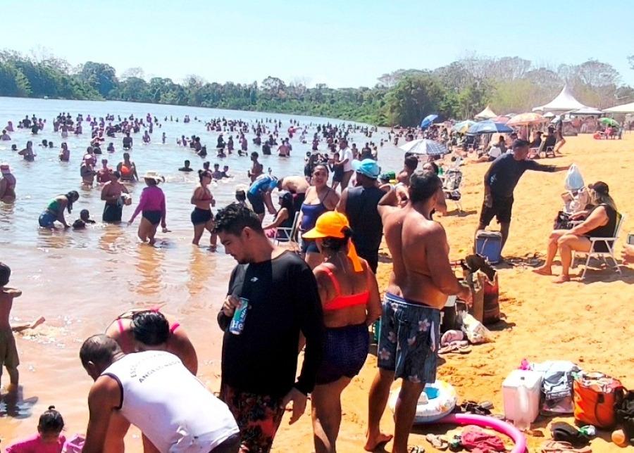 36º Festival de Praia das Embaúbas em Rosário Oeste Atrai Multidão e Encanta Turistas