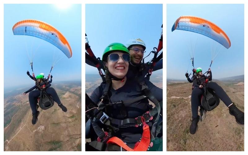 Aventura nas Alturas: Parapente encanta em Rosário Oeste