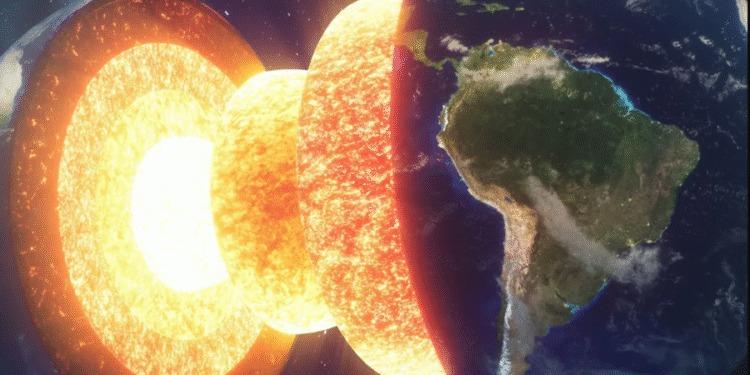 Cientistas descobrem ouro líquido vazando aos montes do núcleo da Terra
