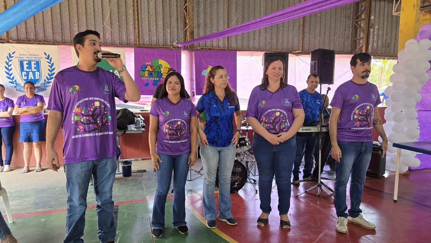 Escola Estadual Coronel Artur Borges realiza 2ª edição do projeto “A Arte de Respeitar as Diferenças: Quem Somos e o Que Fazemos”