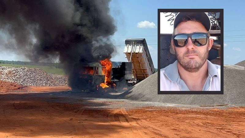 Motorista morre carbonizado durante descarregamento de carga em São José do Rio Claro