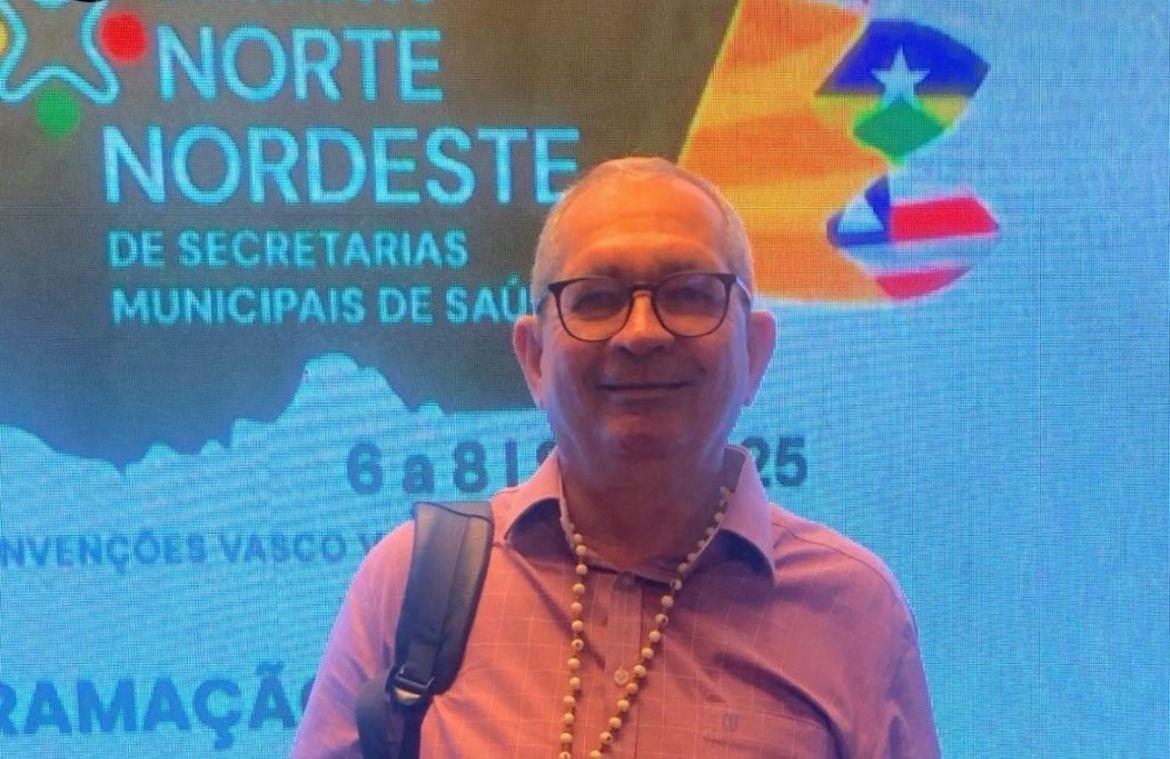 Secretário de Saúde de Nobres Brilha em Congresso Nacional Representando Município e Estado