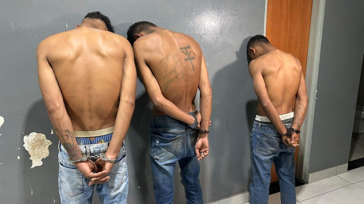 Trio de faccionados é preso após torturar jovem de 21 anos