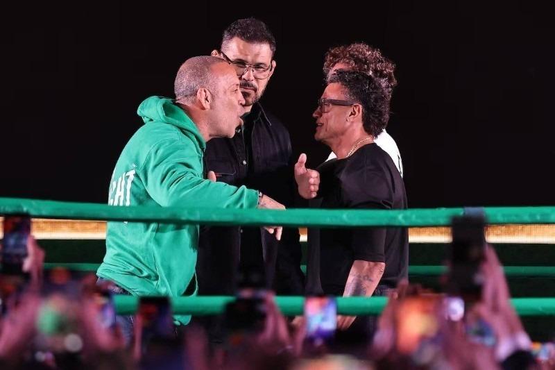 VÍDEO: Briga generalizada marca fim da luta entre Popó e Wanderlei Silva