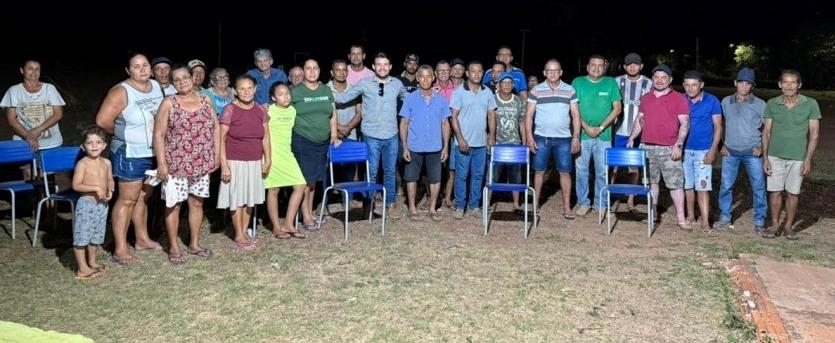 Agricultura familiar: Produtores da Comunidade Cedral, em Rosário Oeste, recebem apoio para o preparo do solo e a próxima safra