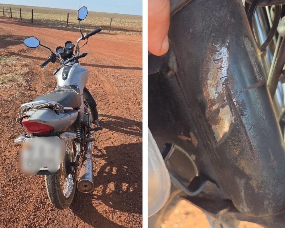 Perseguição termina em queda de moto e prisão de jovem em Bom Jardim em Nobres