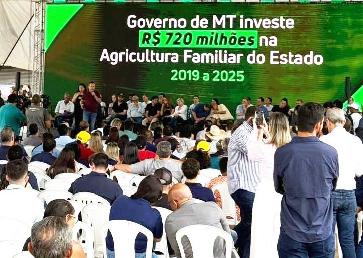 Agricultura familiar ganha reforço em Rosário Oeste com doações do Governo de Mato Grosso