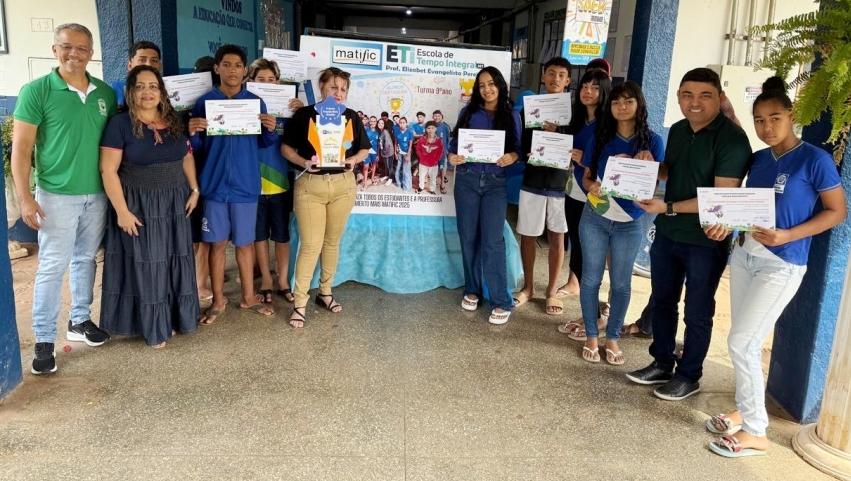 Alunos de Rosário Oeste conquistam 1º lugar nacional no Programa Matific