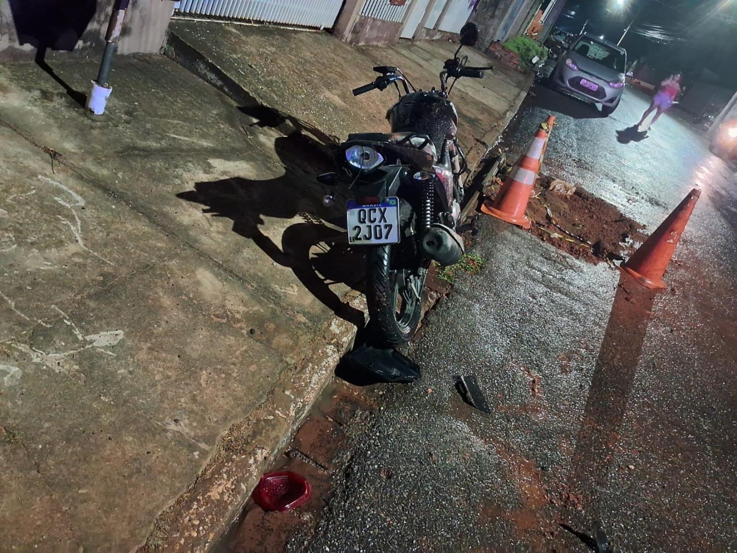 Idoso morre após ser atropelado por motocicleta no Centro de Diamantino