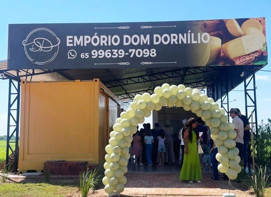 Novo empório em Rosário Oeste aposta em café colonial e produtos da agricultura familiar