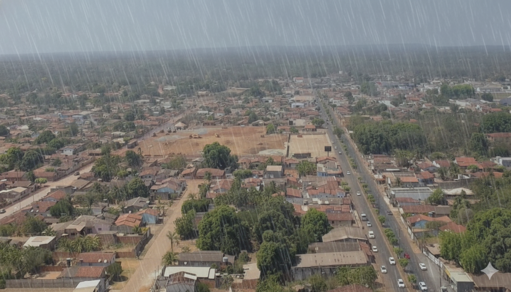 Rosário Oeste tem manhã com céu nublado e chuvas nesta terça-feira