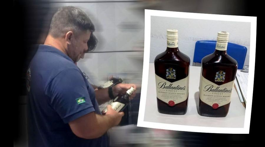 Vigilância Sanitária apreendeu bebidas falsificadas em Rosário Oeste