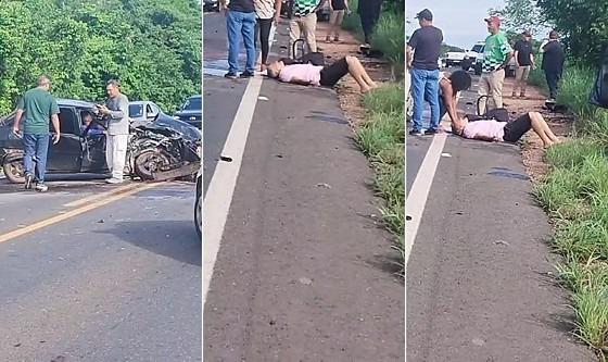 Acidente na Estrada da Guia deixa bebê e mais cinco feridos