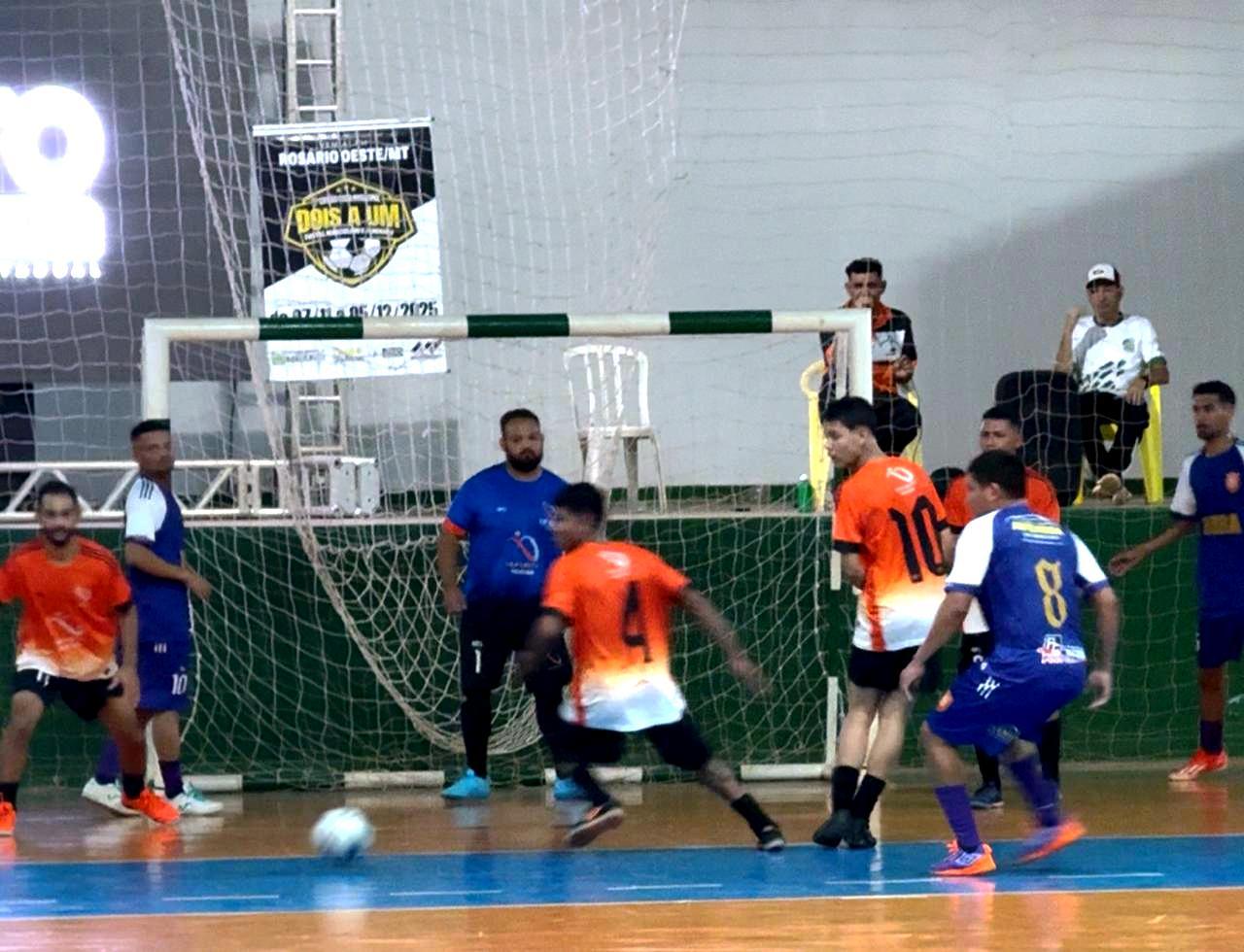 Acontece nesta sexta a Grande Final da Copa Municipal Dois a Um de futsal em Rosário Oeste