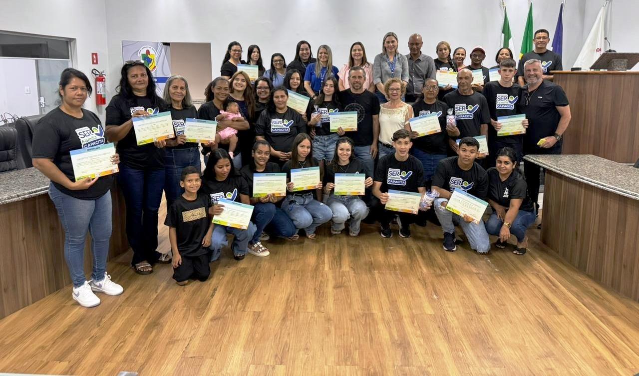 Formatura dos Cursos do SENAI movimenta Assistência Social e celebra novos profissionais em Nobres