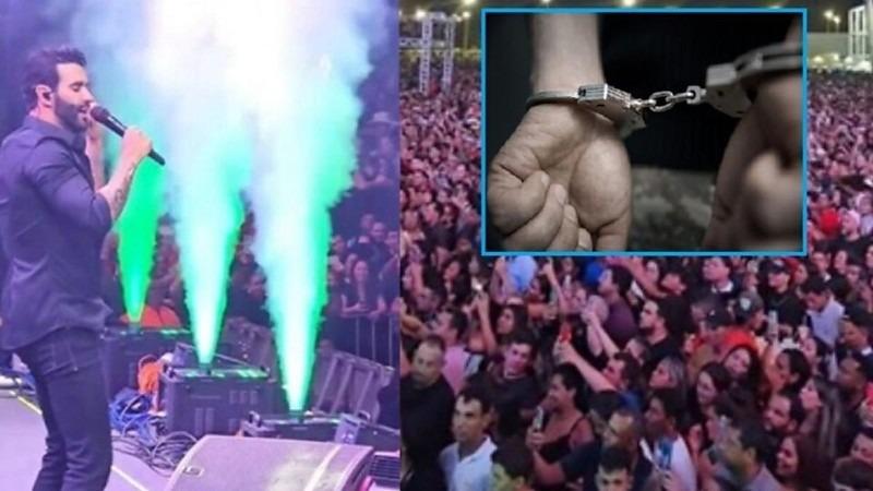 Jovem é preso por brigar em show de inauguração de parque em MT