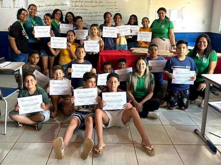 Rosário Oeste lança 1ª Campanha “Bullying Não!” e mobiliza escolas contra violência