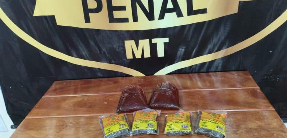 Visitantes são detidas em presídios de MT com chips de celular, bebidas e pacotes de fumo