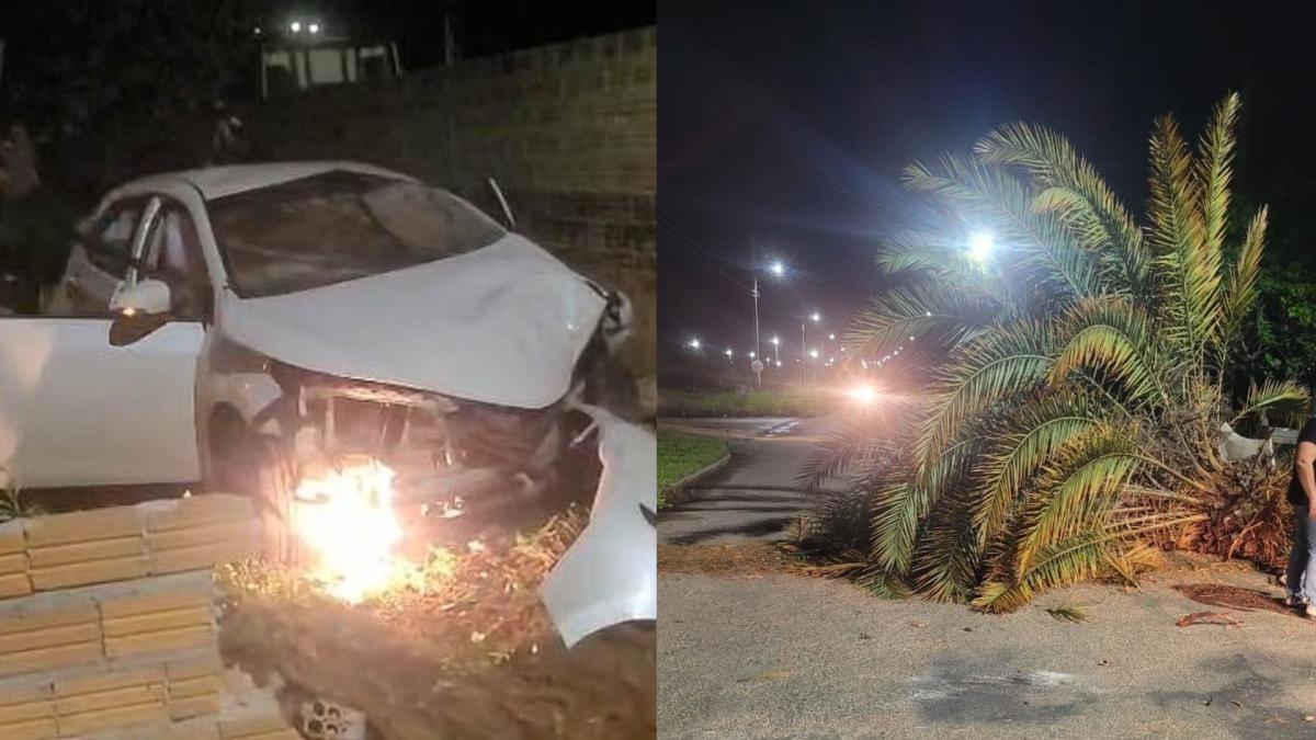 Jovem morre ao perder direção do carro e colidir contra muro