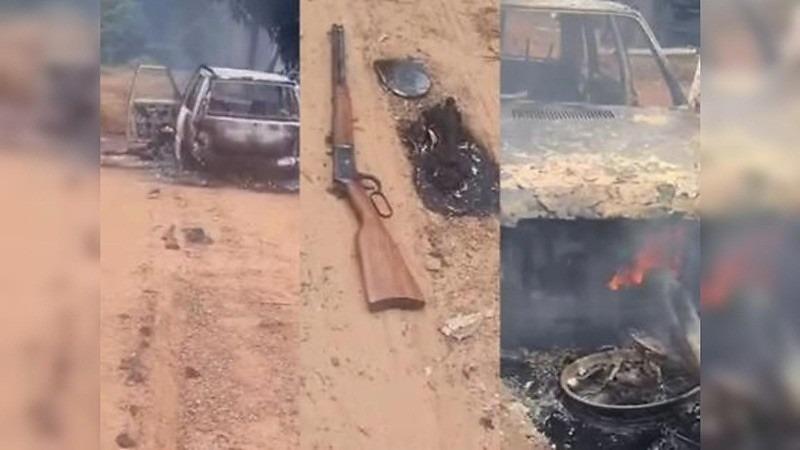 Maníaco mata atual da ex e tira a própria vida em carro queimado em MT