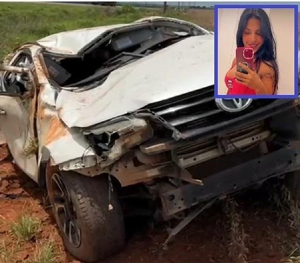 Mulheres que estavam em caminhonete que capotou não resistem e morrem no hospital