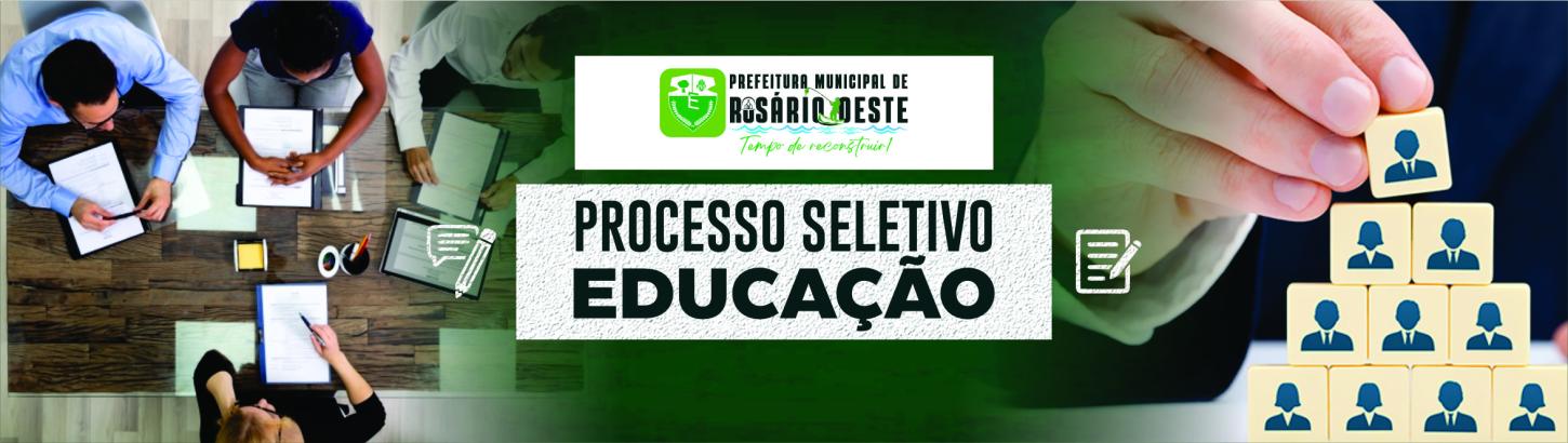 Prefeitura de Rosário Oeste abre seleção para profissionais da Educação 