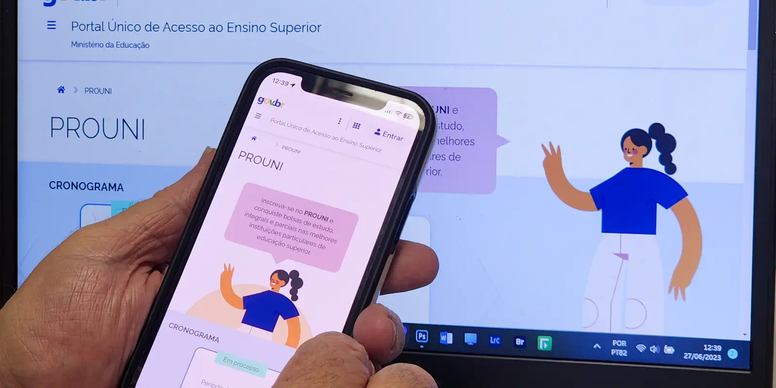 Prouni 2026: inscrições para o primeiro semestre iniciam nesta segunda