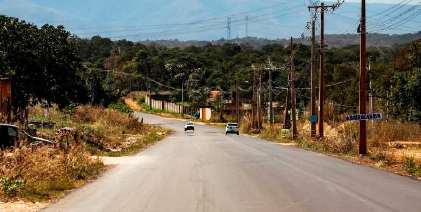 Revitalização e asfaltamento em distritos de Cuiabá ultrapassam 100 km