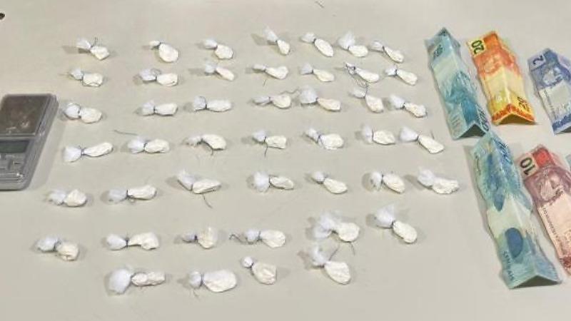 Jovem de 19 anos é preso com cocaína em VG