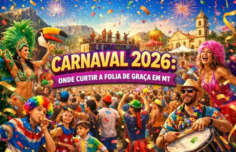 Veja onde curtir a folia de carnaval de graça em MT neste ano.