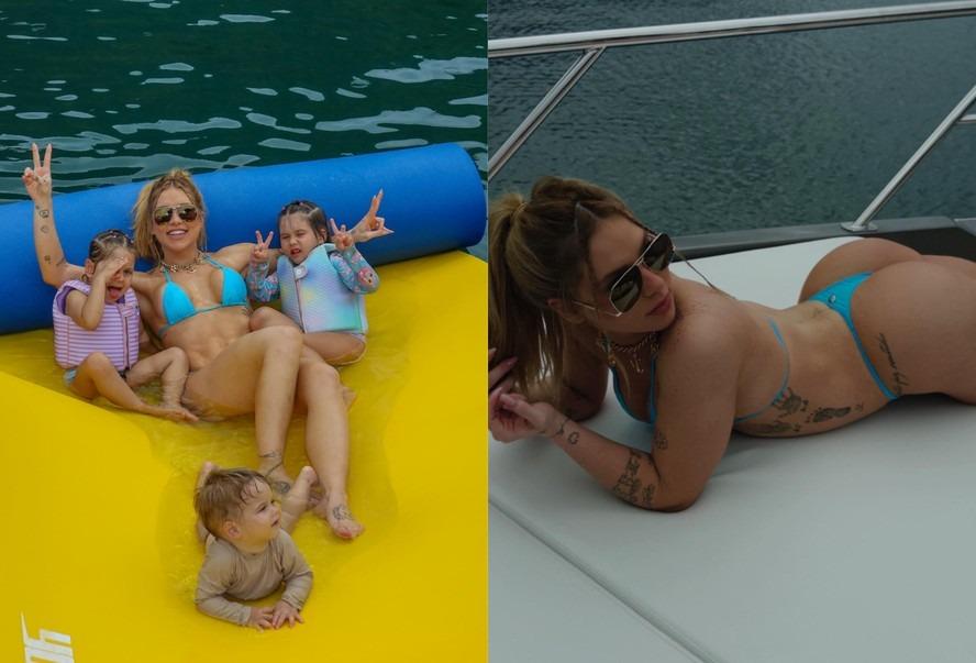 Virginia Fonseca mostra dia de descanso com os filhos: Estava precisando