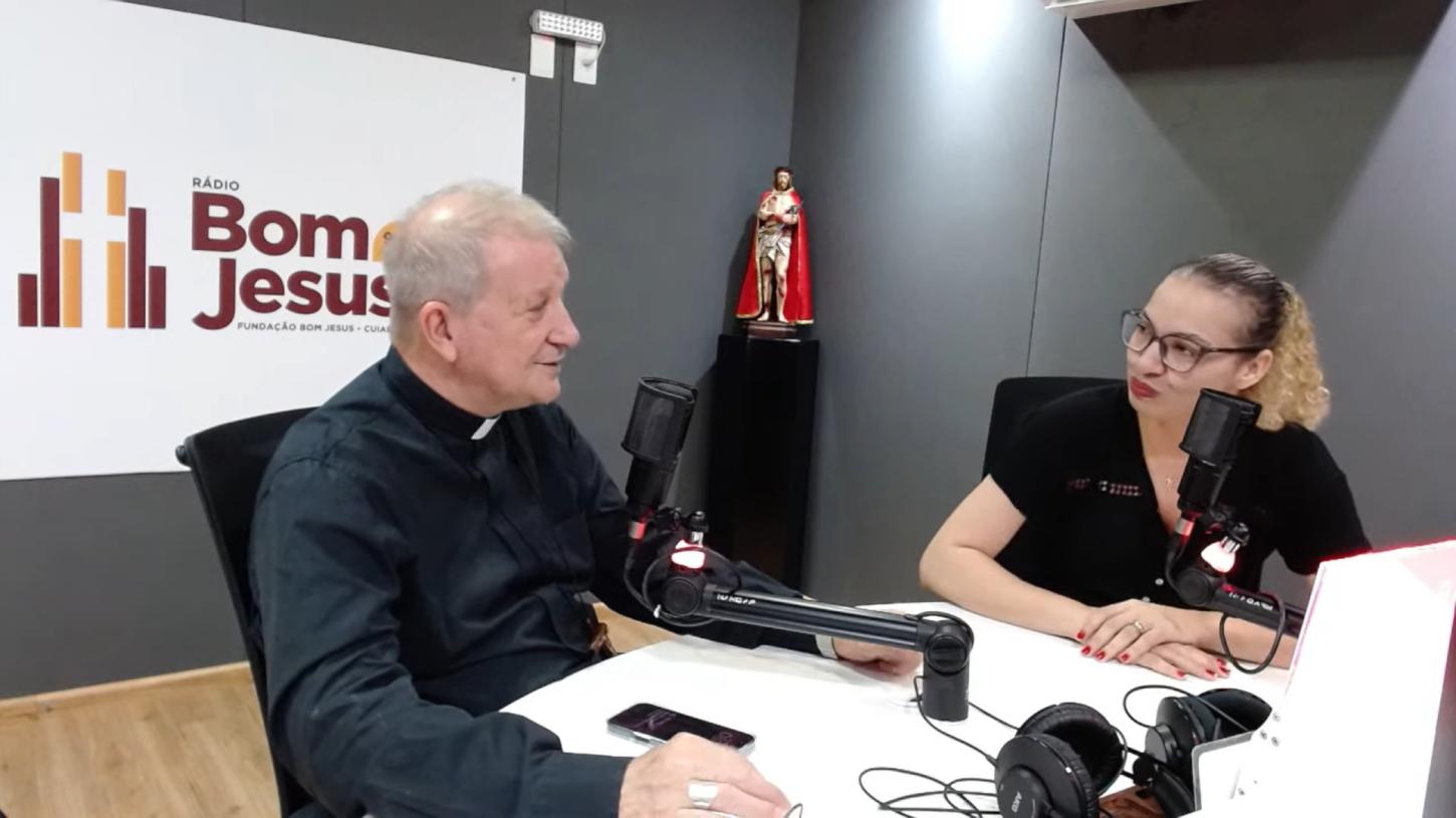 Arcebispo Dom Mário Antônio concede entrevista à Rádio Bom Jesus FM e destaca agenda em Cuiabá e Aparecida