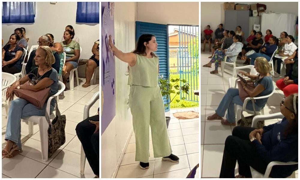 Câncer do Colo do Útero em Rosário Oeste: PSF 2 Lidera Ação de Prevenção no Março Lilás