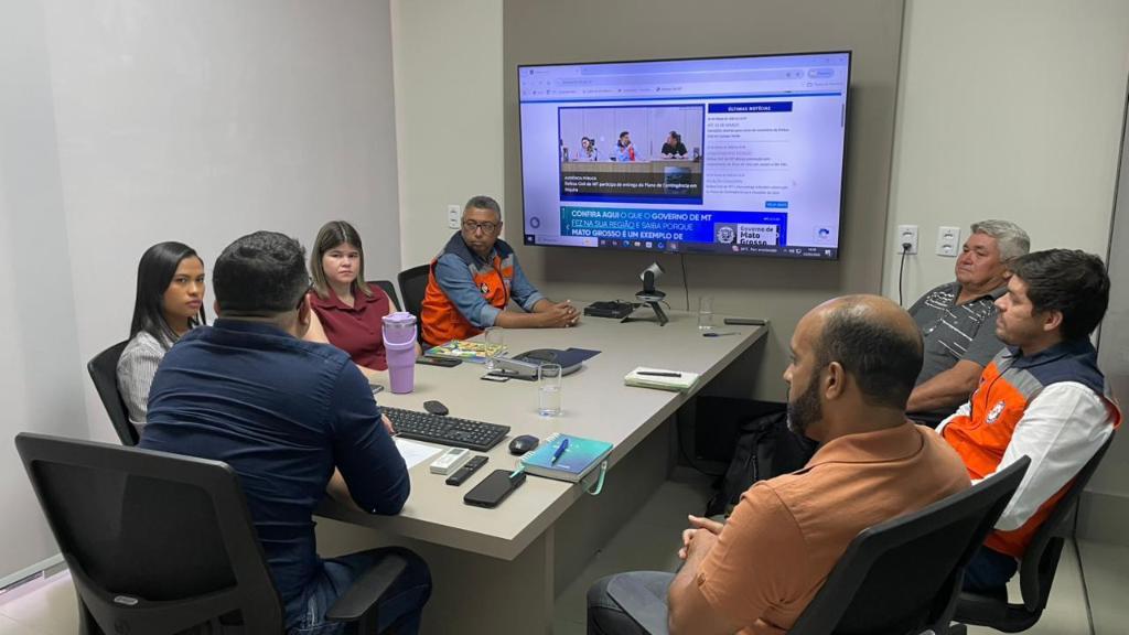 Coordenador municipal para gestão de riscos e desastres de  Rosário Oeste foi capacitado pela Defesa Civil 