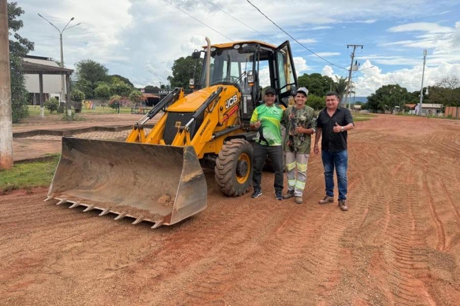 Gestão Presente: Secretário de Governo de Rosário Oeste Fiscaliza Obras e Limpeza no Distrito do Bauxi