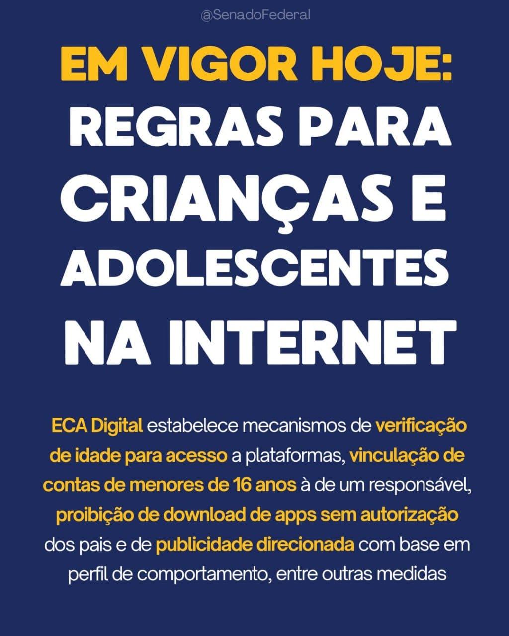 O que muda com o ECA Digital? Guia completo sobre as novas regras de proteção na internet que valem a partir de hoje