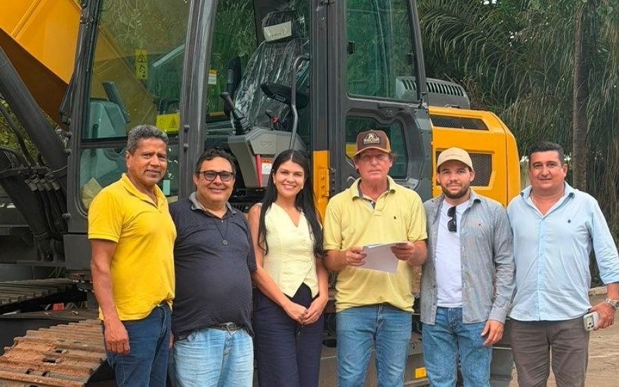 Reforço no Campo: Rosário Oeste Garante Novos Maquinários do Ministério da Agricultura