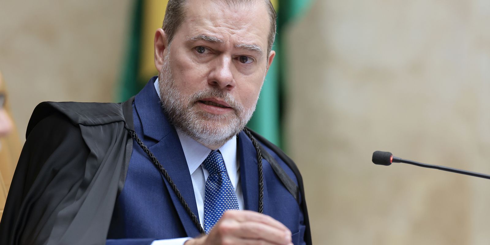 Ministro Toffoli refuta ter acessado quebra de sigilo do celular de Vorcaro